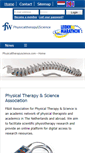 Mobile Screenshot of physicaltherapyscience.com